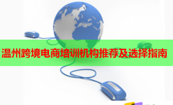 温州跨境电商培训机构推荐及选择指南