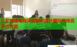 公司跨境电商实战培训提升国际市场竞争力方案