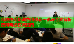 跨境电商培训费用最新一览表全面解析费用明细权威指南