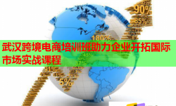 武汉跨境电商培训班助力企业开拓国际市场实战课程
