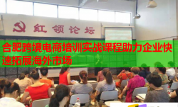 合肥跨境电商培训实战课程助力企业快速拓展海外市场