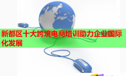 新都区十大跨境电商培训助力企业国际化发展